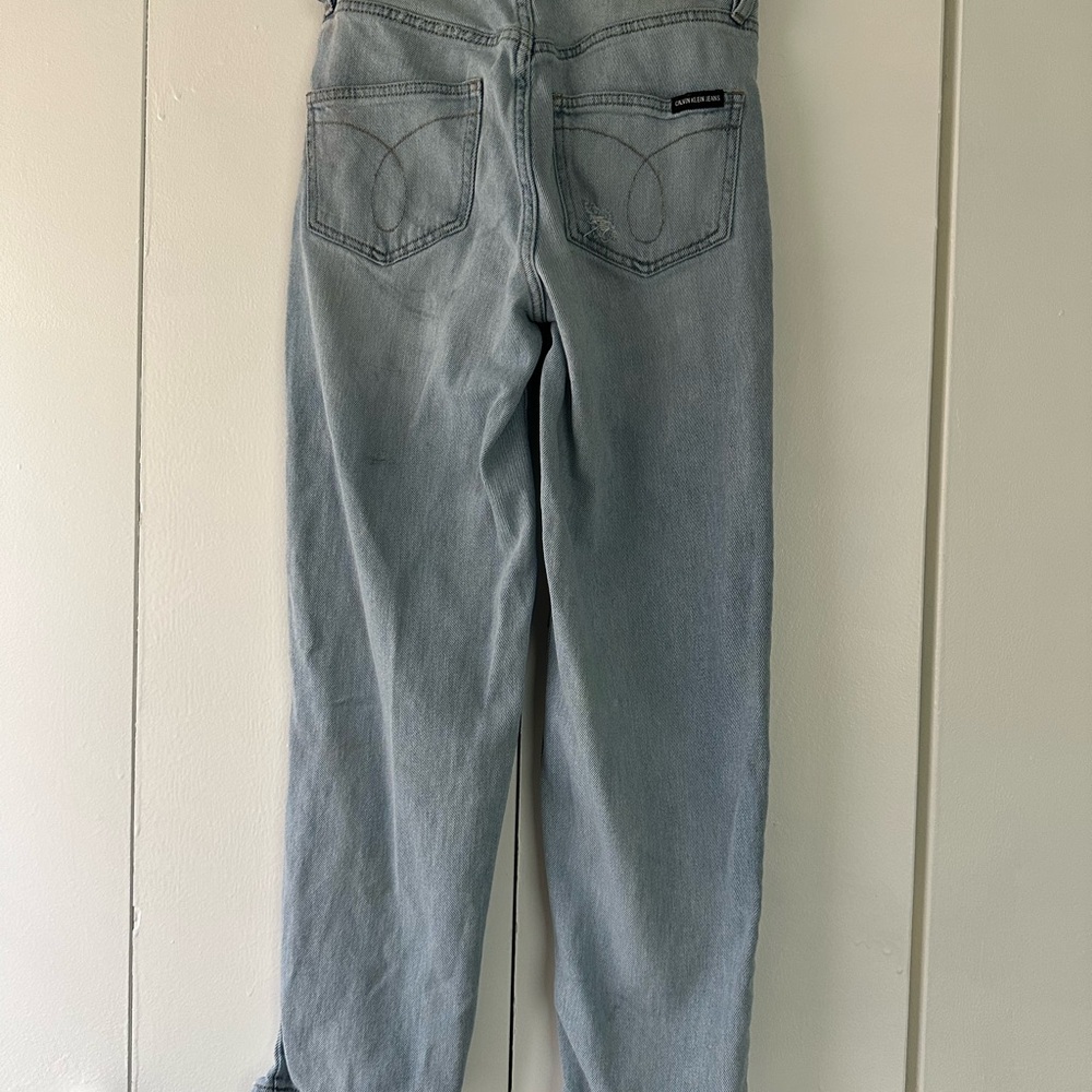 Calvin Klein Jeans Women's Relaxed Light Blue Denim